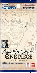 JAPANESE One Piece EB-02 Anime 25th Collection Booster Pack